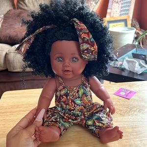 Curly hair baby dolls ❤️